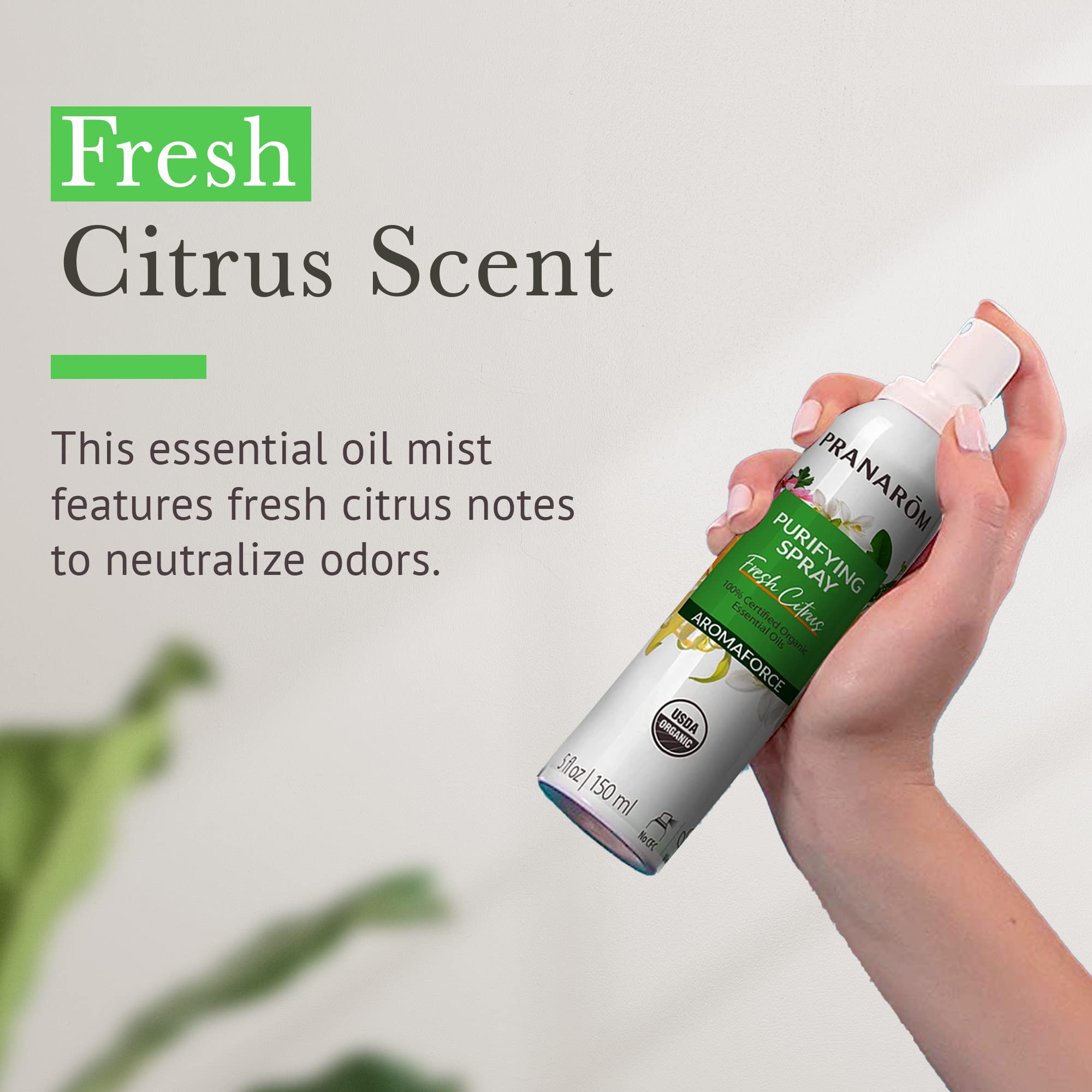 Amazon.com: Pranarom - Aromaforce Air Purifying Spray with Organic